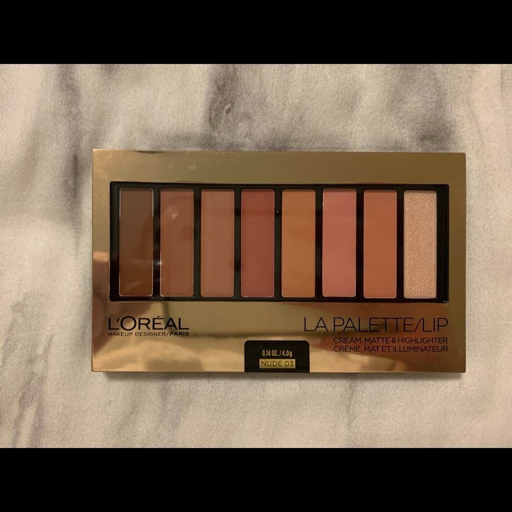 L’Oréal  LA lip palette
